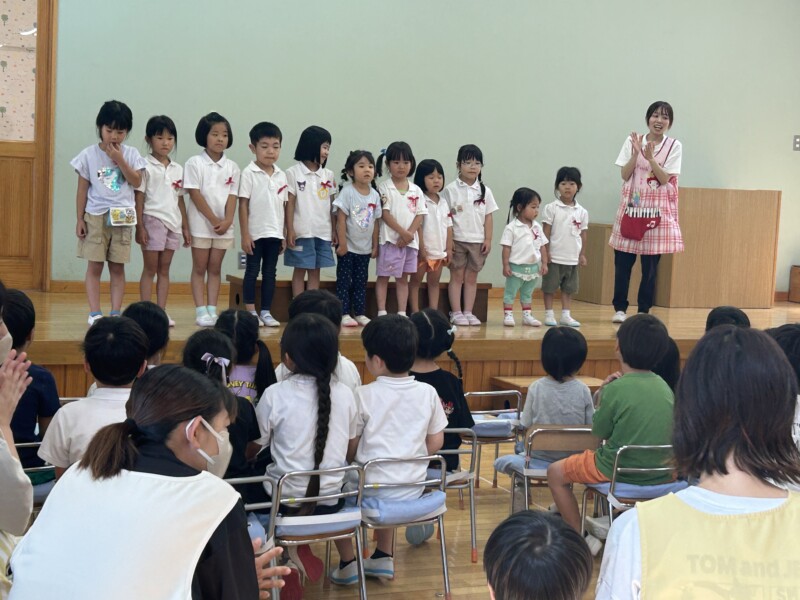 ☘７月８月のお誕生会☘