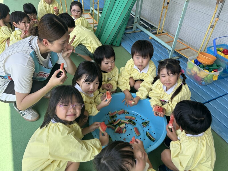 ☘　すいかわり　☘