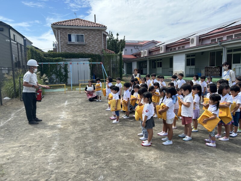 ☘　避難訓練　☘